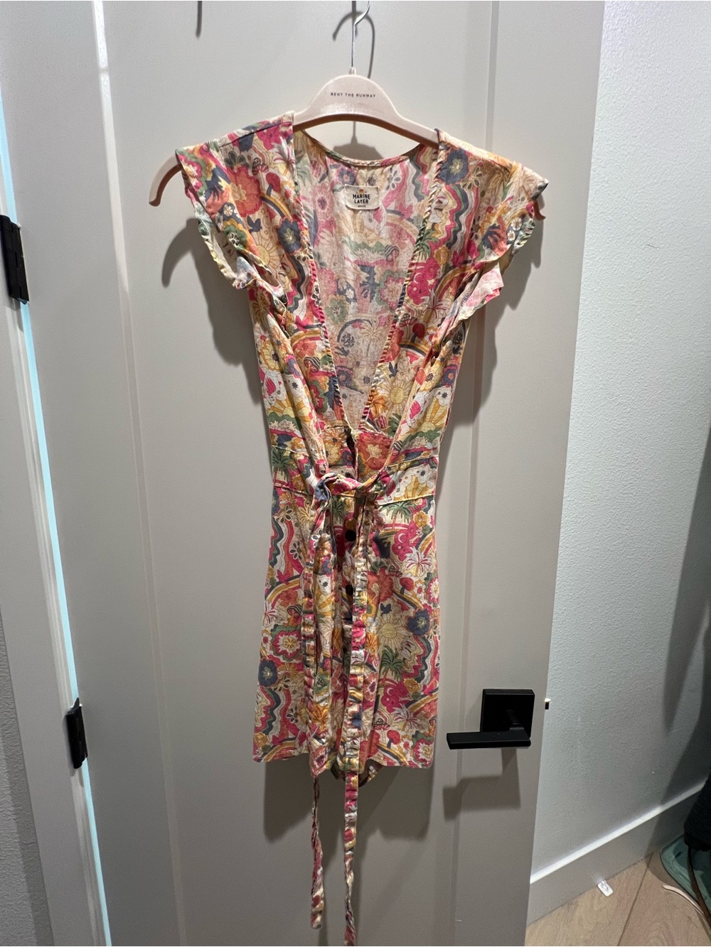 Marine Layer Camila Romper in ‘Groovy’ Prinf